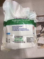 2 X 185 Clorox Healthcare Hydrogen Peroxide Disinfectant Wipes 05/25 Date