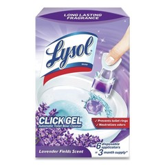 LYSOL Brand 89060CT Click Gel AUTO Toilet Bowl Cleaner – LVNDR (24/Carton) New