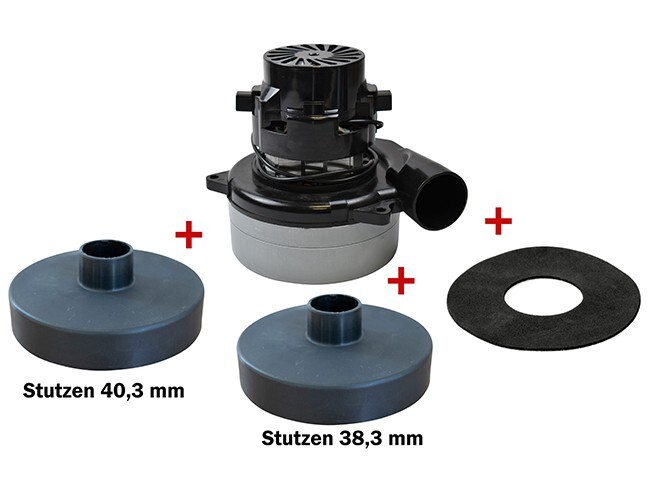 Suction Motor 24V / 400W TG S2 for CB50, L17B / L17E / L17-41B, Media 22B / 22E