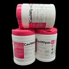 Metrex Caviwipes 14-1100 – Towelettes Large 160 Canister – Case Of 3 Canisters