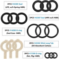 (15PCS) 30623 Repair Seal Kit for CAT Pump Pressure Washer Pump 30 31 34 35 310