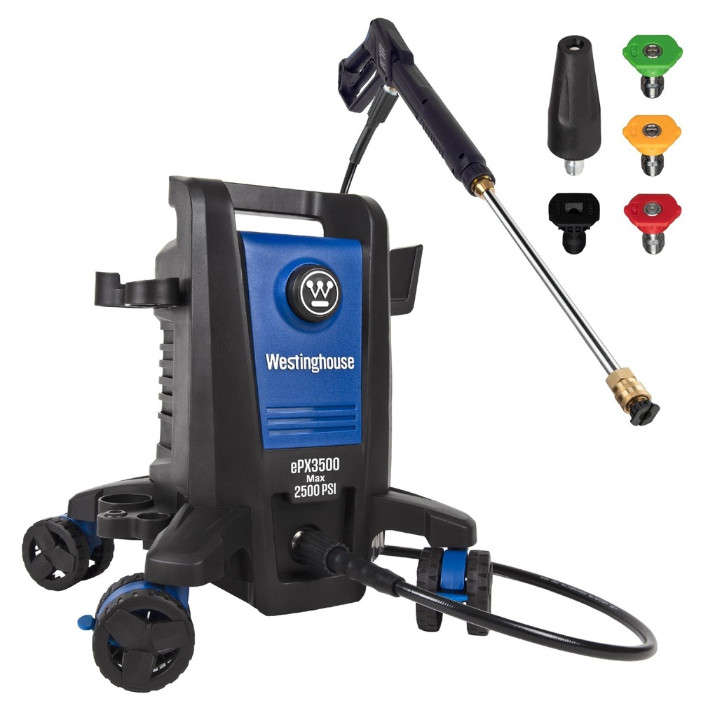 Westinghouse ePX3500 Electric Pressure Washer, 2500 Max PSI 1.76 Max GPM with…