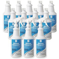Case of 12 Spartan Glass Cleaner RTU Handi Spray – Qt.