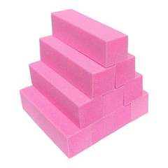 10 Pcs Nail Buffer Block for Acrylic and Natural Nails, 4 3.7 Inch (L), Multi
