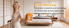 Portable Vacuum Storage Bag Pump, Travel Cordless Electric Rechargeable