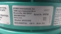 Atrix ATIBCV 1-11/32 Peak HP 120V 6 Gal Tank Size Critical Area Vacuum