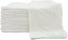 1000 Industrial Shop Rags White Large Towel / Cleaning – B-Grade
