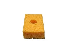 SIR Sponge S33-P10-PK – Soldering Sponge, 2.1′ x 3.2′ x 1′ with Hole & 4 Slits,