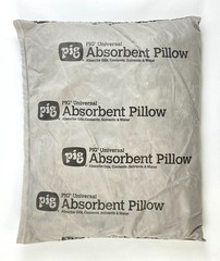 Pig Sorbents 32 gal 17 x 21 in Universal Gray Cellulose Set of 15