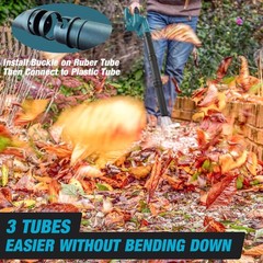Cordless Leaf Blower for Makita 18V Battery,Electric Jobsite Air Blower with …