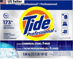 P&G Professional Tide Commercial Powder Laundry Detergent, 155-173 loads,…