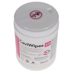 Metrex 14-1100 CaviWipes 2.0 Disfinectant Virucidal Wipes 6″ X 6.75″ 160/Can