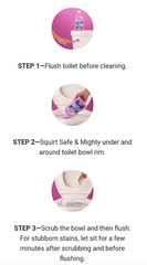 Melaleuca EcoSense Safe & Mighty Toilet Bowl Cleaner 18oz 2-Pack Biodegradable