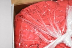 ShuBee Original Red Shoe Covers Disposable Boot Protectors Box Of 50 Pairs