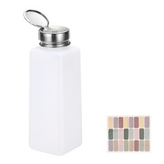 500ml/16.9oz Solvent Alcohol Dispenser for Acetone Cleanser, White