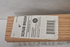 AbilityOne Hardwood Poly Scrub Brush w White Bristles 2-3/4″x8″ 7920-00-240-7174