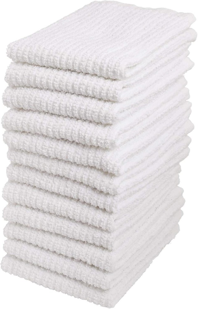 Bar Mop Dish Towels 100% combed cotton THICK Soft Terry cloth cleaning dust wipe