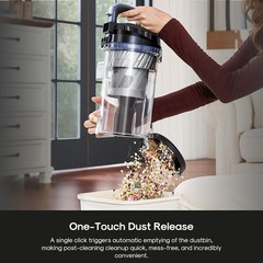 Anti-Tangle Brush Vacuum W/ Dual Motor Suction & Swivel Steering Accessories New
