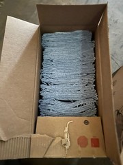 5 x 68 wipes Wypall X90 12890 Ultra Duty Cloths Blue PowerClean 8″ x 17″ Wipers