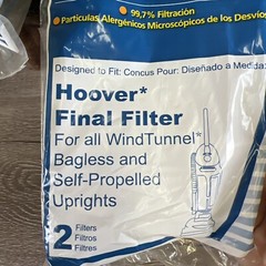 Replacement Part For Hoover Allergen Final Filter Envirocare 40110004 -4 Filters