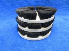 MOTOR SCRUBBER MS1038 Black Delicate Light Duty Brush 7″