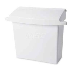 Rubbermaid FG614000WHT Wall Mount Sanitary Bin (Hygiene Product Receptacle)