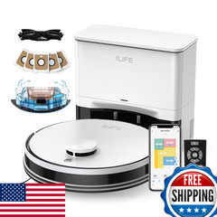 Ilife A30 Pro Robot Vacuum And Mop Self Emptying Station For 60 Days 5000Pa
