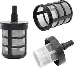 2 Packs Household Hose Filters, 60 Mesh Stainless Steel Inlet Strainer for…