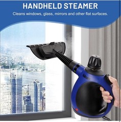 Klona EM-307 Handheld Steam Cleaner w/ Hose, Attachments & User Manual