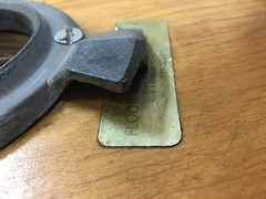 40TH Anniversary Floor Polisher Brush WITH Clutch Plate, AS IS