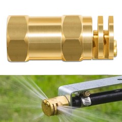 Boomless Spray Nozzle 1/2″ FPT #5 Orifices (90° w/ 180° Caps) 2.0 GPM @ 40 PSI
