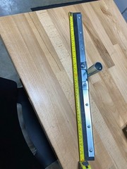 Squeegee 24″ Industrial Galvanized Steel with Rubber Blade LOT of 5