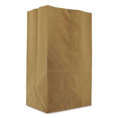 General SK1857 1/8 BBL 57 lbs. cap. Squat Paper Grocery Bag – Kraft (500/BD) New