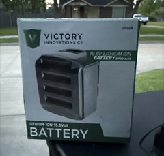 Victory Innovations 16.8V Lithium Ion Battery And CHARGER