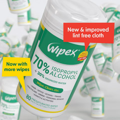 Alcohol Wipes for Electronics – Tech Wipes with 70% Isopropyl Alcohol – Equipmen