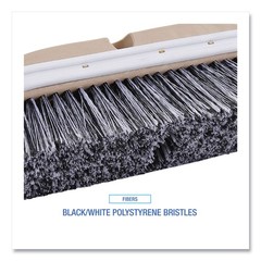 Boardwalk® Polystyrene Vehicle Brush w/Vinyl Bumper, 2 1/2 Bristles, 10 Brush