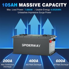 36 Volt 105Ah Lithium Battery for Nilfisk Tennant Nobles Floor Scrubber Sweeper