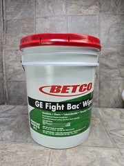Betco Big Bucket GE Fight Bac Wipes 1500pc Fresh Scent 7″ x 11″ Towelettes