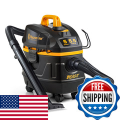 Vacmaster Professional Beast Series Vfb511H 0201 5-Gallon 5.5 Peak Hp Wet/Dry