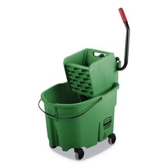 RCP FG758888GRN WaveBrake 2.0 35 qt. Plastic Bucket/Wringer Combos – Green New