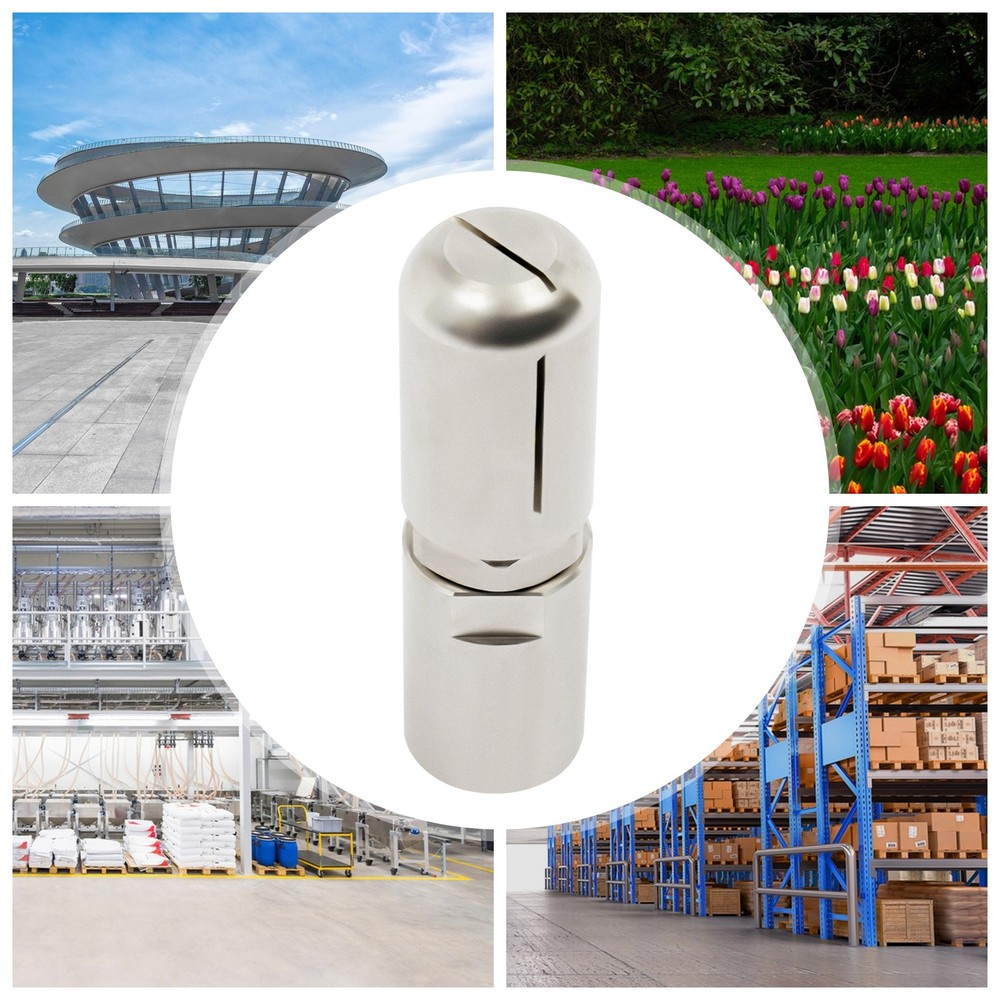 360° Rotating Stainless Steel Washing Nozzle 1/2″ Female Thread For Industrial
