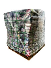 Pallet of Color Knit T-Shirt Wiping Rags – 1000 lbs.- 100×10 Bags- Multipurpose