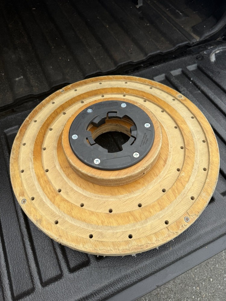 17” Inch Malish Tru-fit NP-9200 rotary Machine floor scrubbing brush