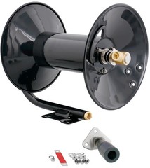 Steel Dragon Tools 4000 PSI 100′ Black Powder Coated Pressure Washer Hose Reel