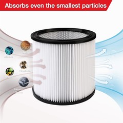 Shop-Vac High Performance 90304/90344 Cartridge Filter, Fits most 4-16 90304