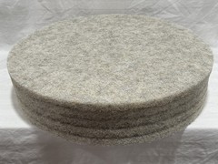Natural Fiber Soft Burnishing 20″ Floor Pad 4020NAT (5 to a Box)