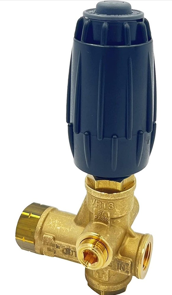 B E Pressure AL607EZ VRT3 Unloader with Easy Start Inlet : 3/8″ MNPT