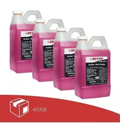 CASE of 4 Betco Simplicity Sanibet Multi-Range Sanitizer Disinfectant 67.6 oz