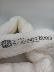 Pig Oil Only Absorbent Boom 10′ Spill Containment Industrial Mesh Rope Clips