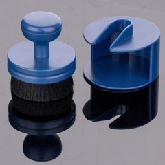 Car Tire Shine Applicator, Vegan Tire Shine Brush w Size: 2Color: Black & Blue